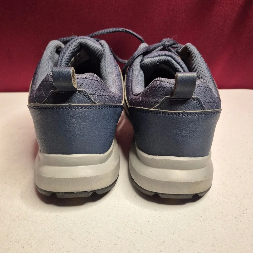 FitVille Walking Shoes Mens 12 Wide Rebound Core Navy Blue Comfort